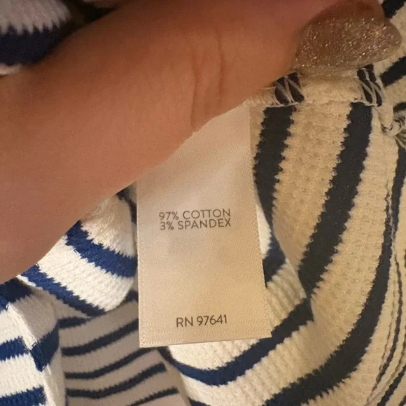 J.Jill Striped Textured-Knit Shirt - Picture 6 of 6